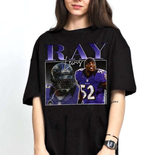 Mockup T Shirt 2 TSBN062 Ray Lewis Bootleg Style Baltimore Ravens