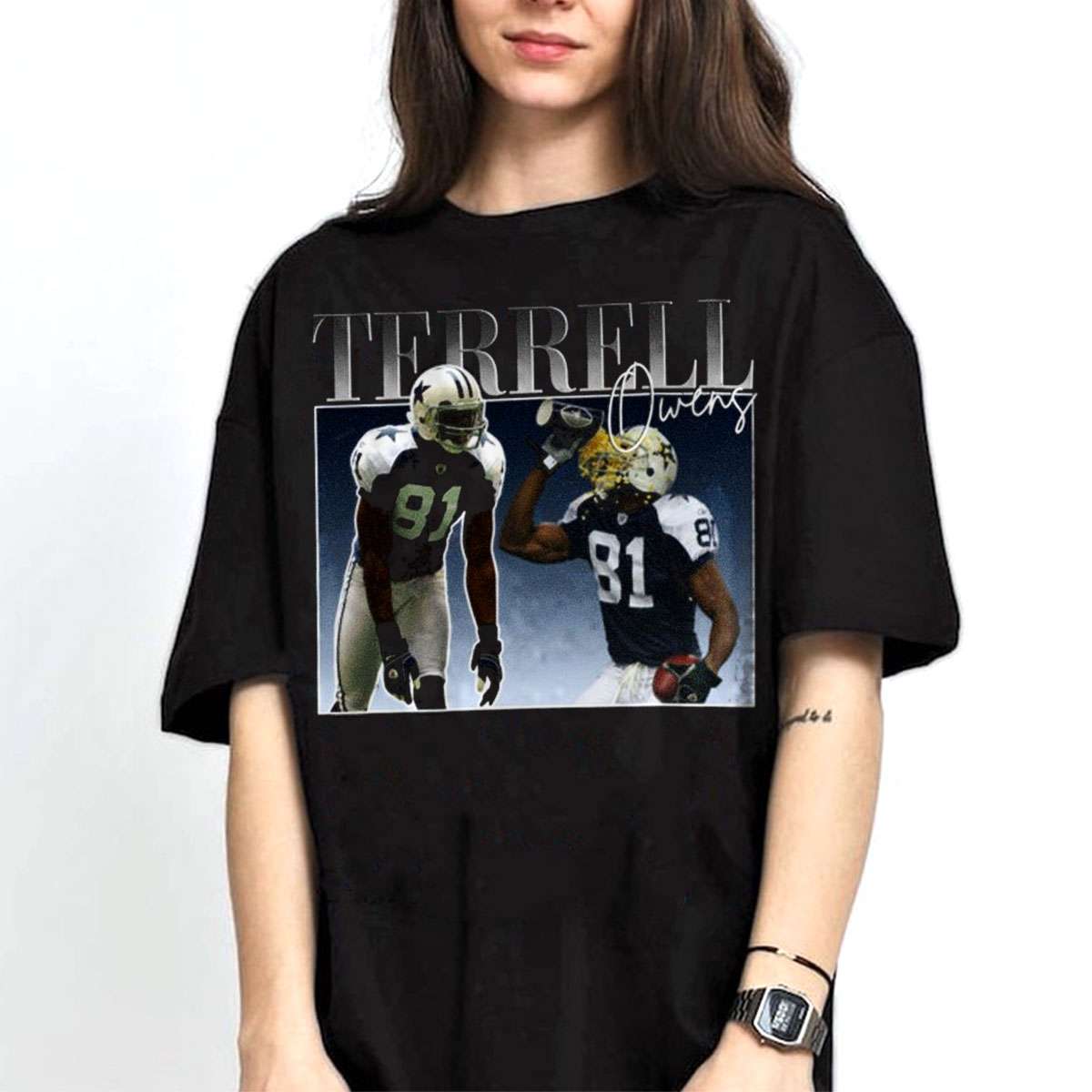 Terrell Owens Bootleg Style Dallas Cowboys T-shirt