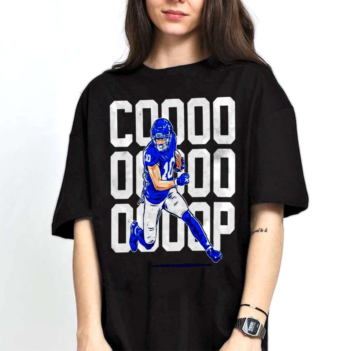 Cooper Kupp Cartoon Style Los Angeles Rams T-shirt
