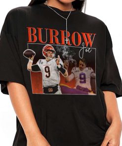 Joe Burrow Super Bowl Vintage Cincinnati Bengals T-Shirt - Cruel Ball