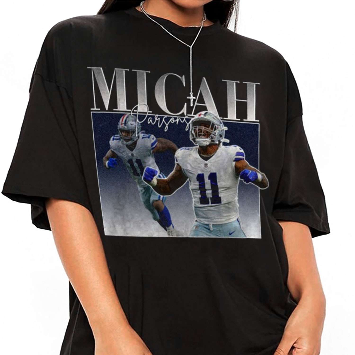 Micah Parsons Shirt - Dallas Cowboys Sweatshirt Short Sleeve