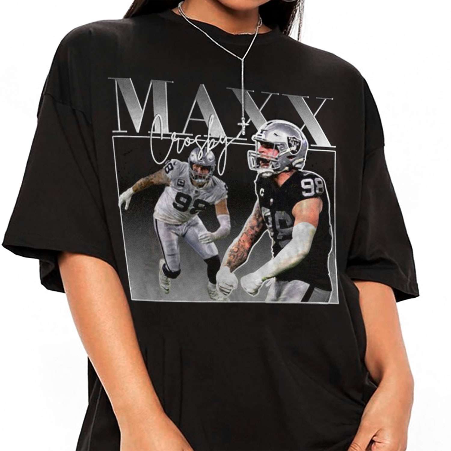 Las Vegas Raiders Maxx Crosby Unisex T-Shirt