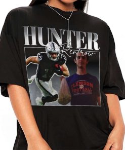 Mockup T Shirt 3 TSBN077 Hunter Renfrow Bootleg Style Las Vegas Raiders