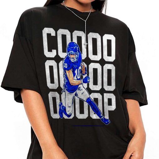 Mockup T Shirt 3 TSBN087 Cooper Kupp Cartoon Style Los Angeles Rams