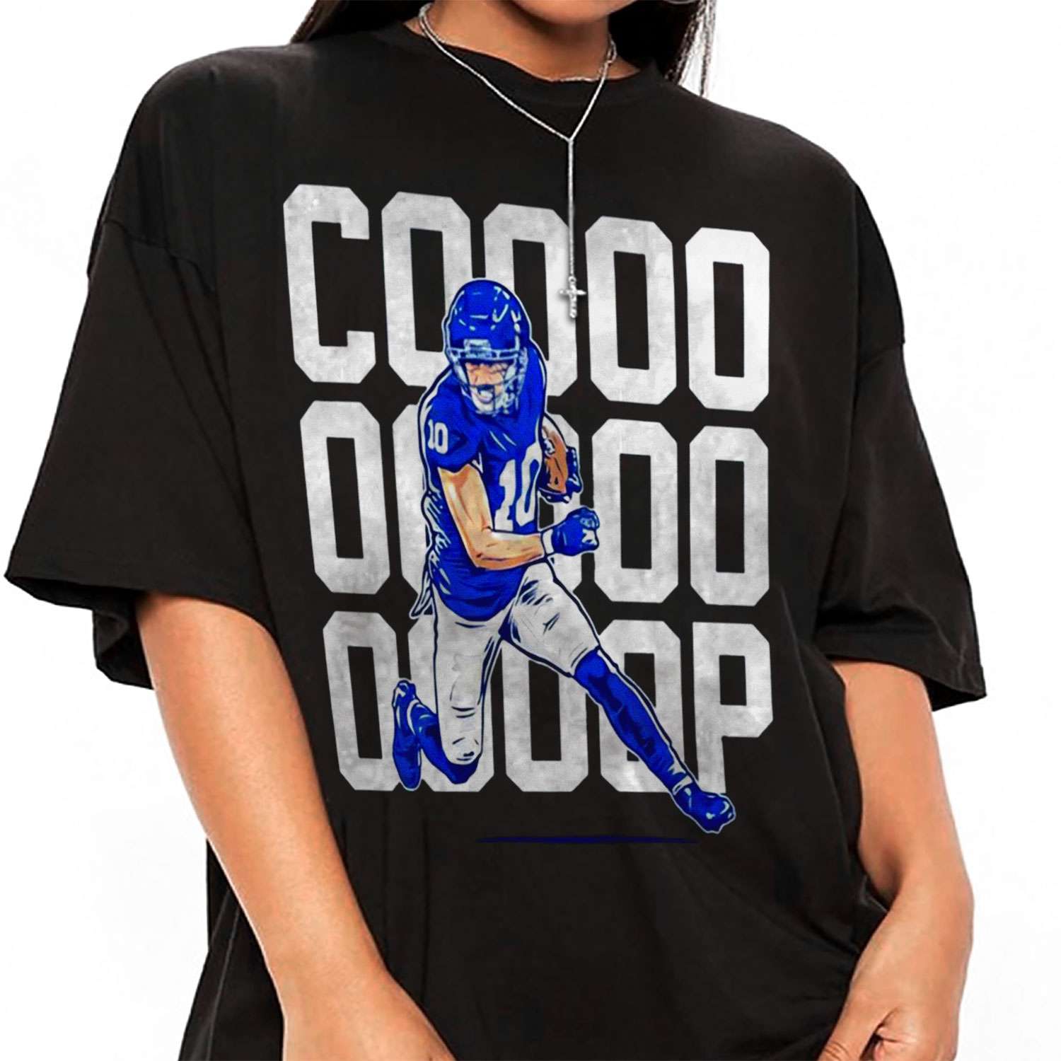 Cooper Kupp Cartoon Style Los Angeles Rams T-shirt