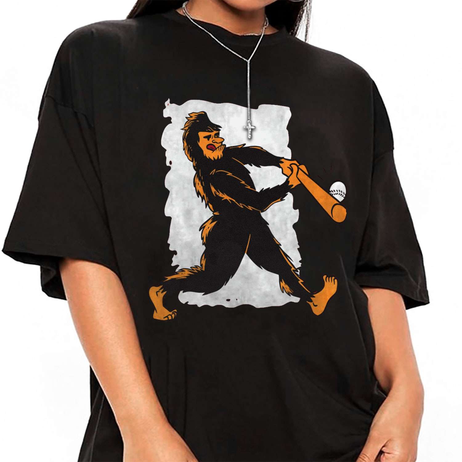 Baseball Bigfoot T-shirt