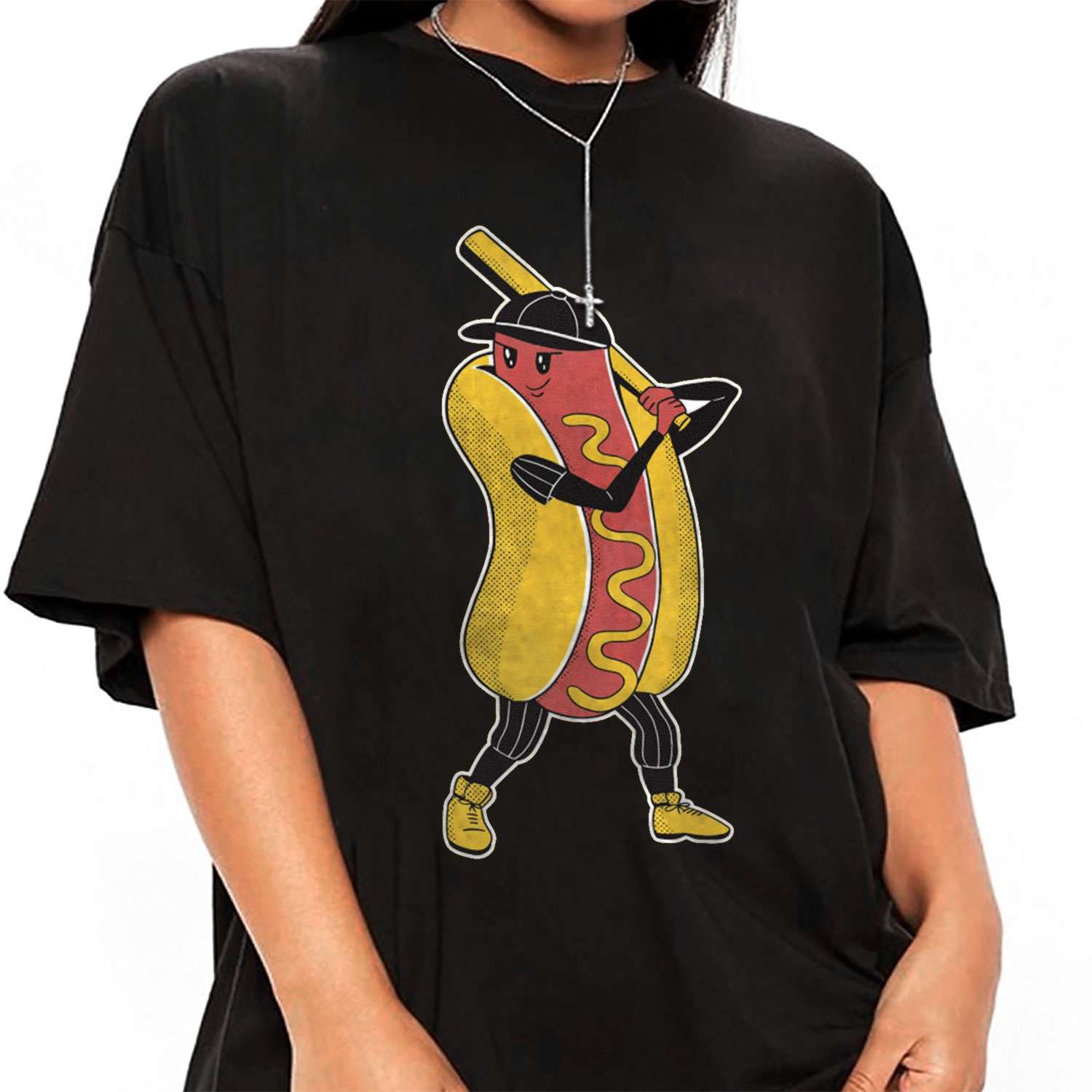 Baseball Hot Dog T-Shirts