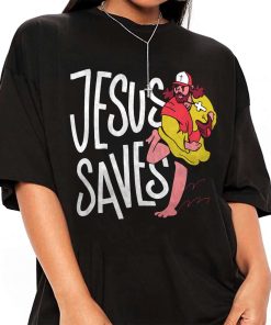 Mockup T Shirt GIRL BASE16 Jesus Saves