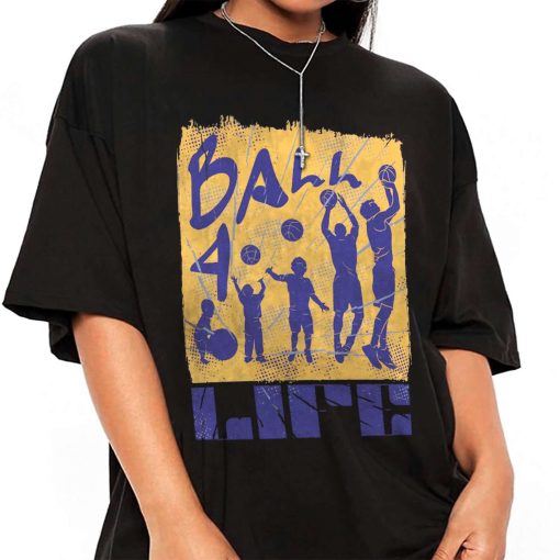 Mockup T Shirt GIRL BASK10 Basketball Life Graffiti