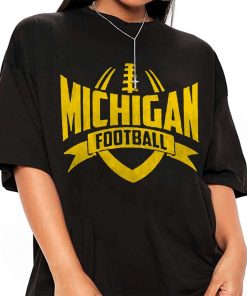 Mockup T Shirt GIRL FBALL15 Michigan Football Team