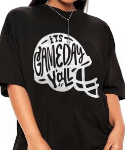 Mockup T Shirt GIRL FBALL18 Game Day Y all Funny