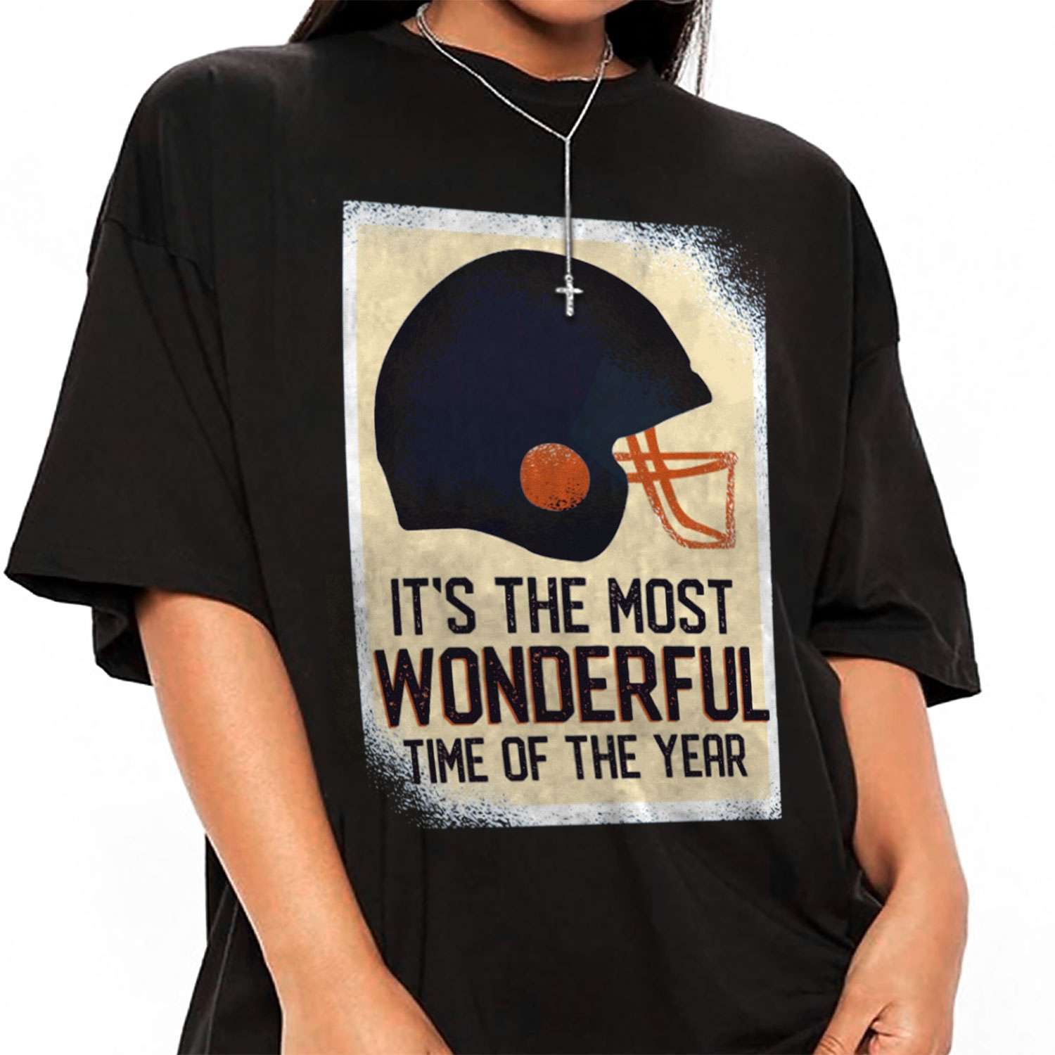 The Most Wonderful Time Of The Year Football T-shirt