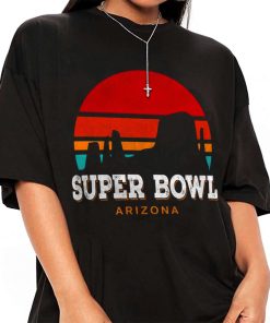 Mockup T Shirt GIRL FBALL31 Super Bowl Arizona