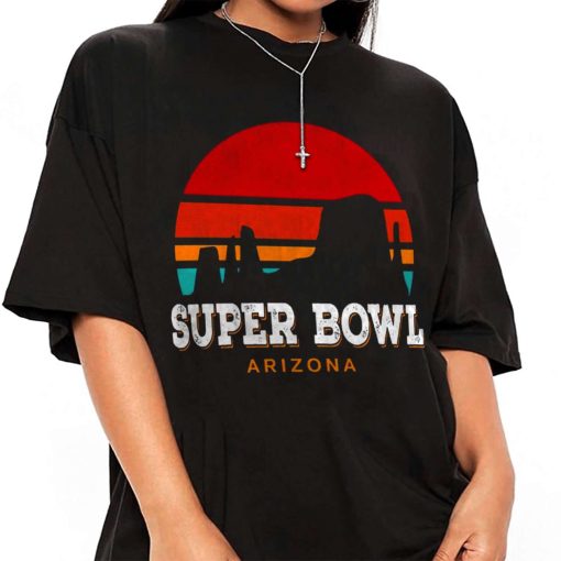 Mockup T Shirt GIRL FBALL31 Super Bowl Arizona