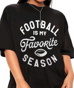 Mockup T Shirt GIRL FBALL33 My Favorite Football Season