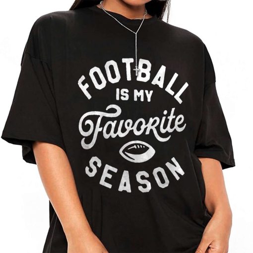 Mockup T Shirt GIRL FBALL33 My Favorite Football Season