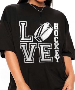Mockup T Shirt GIRL ICEH16 Love Hockey