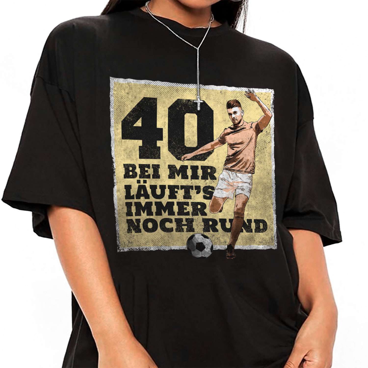 40 Year Old Soccer Player T-shirt