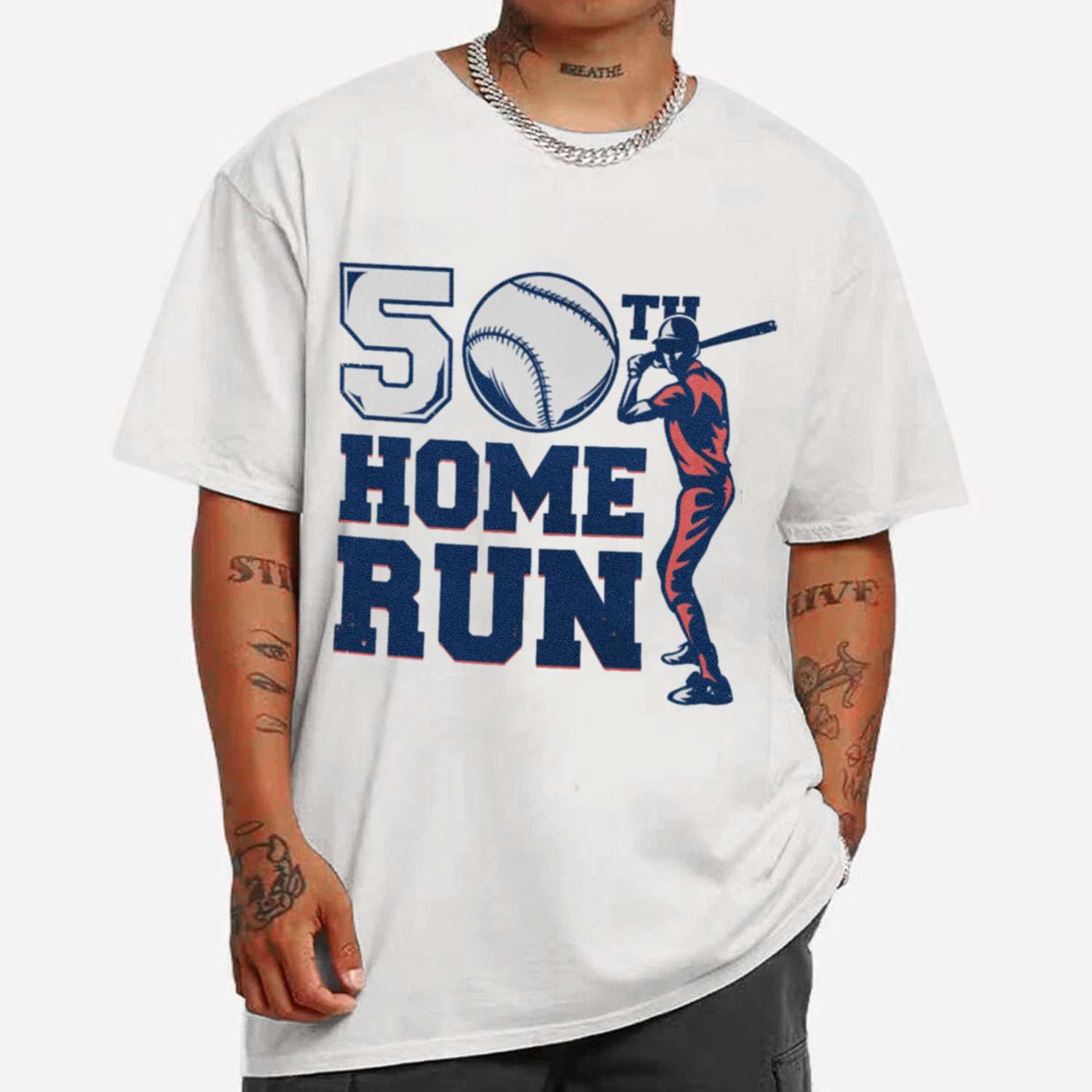 50Th Home Run Birthday T-shirt