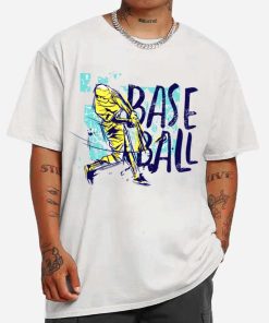 Mockup T Shirt MEN 1 BASE27 Baseball Grunge Colored