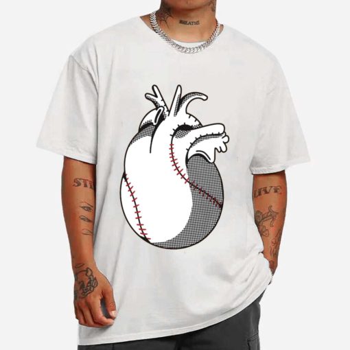 Mockup T Shirt MEN 1 BASE28 Baseball Heart