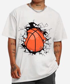 Mockup T Shirt MEN 1 BASK26 Basketball Ball Sport