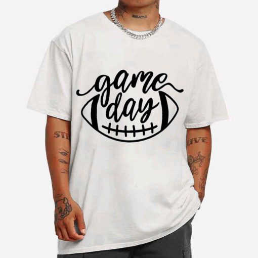Mockup T Shirt MEN 1 FBALL05 Game Day Football Season