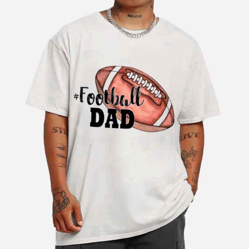 Mockup T Shirt MEN 1 FBALL08 Football Dad
