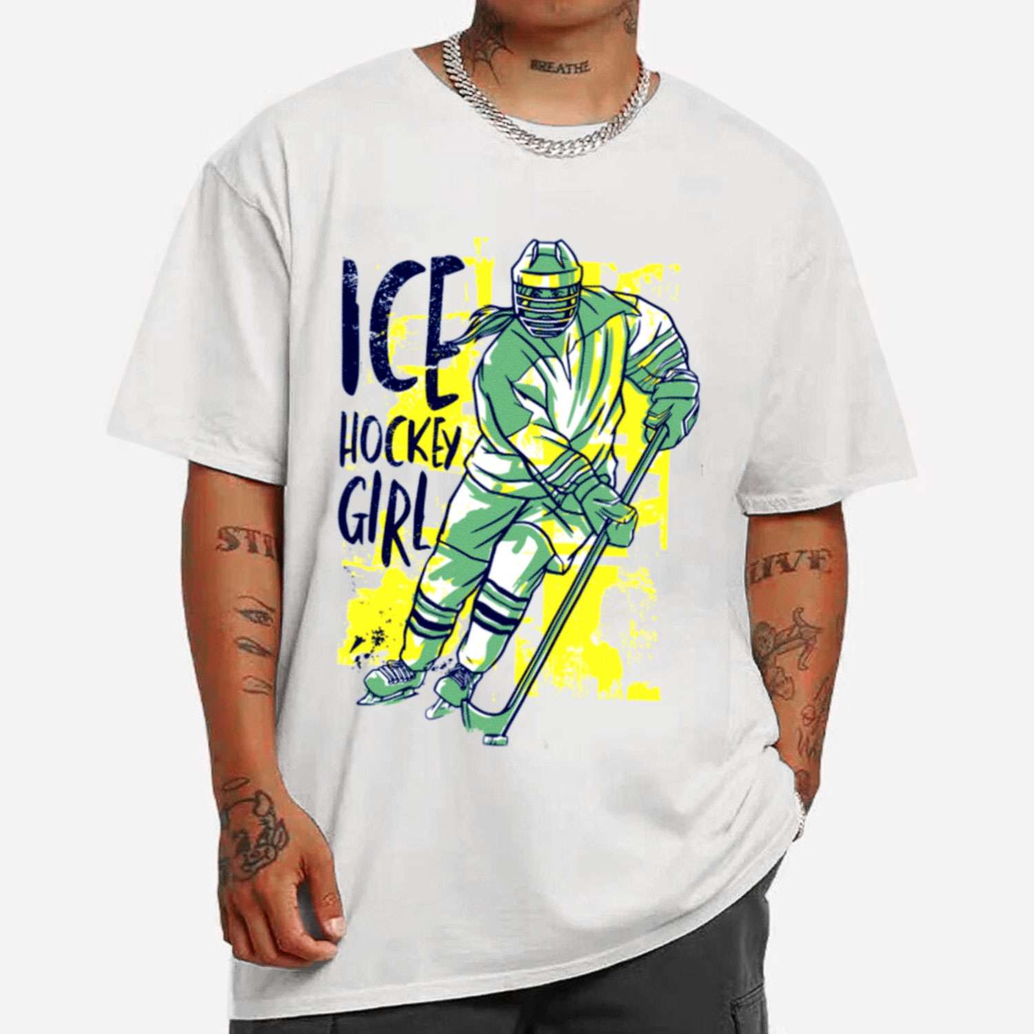 Ice Hockey Girl T-shirt