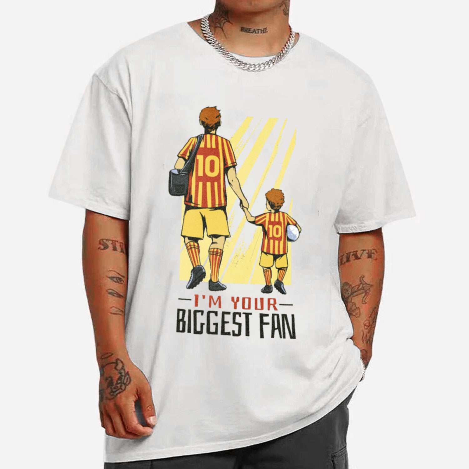 Football Father And Son T-shirt