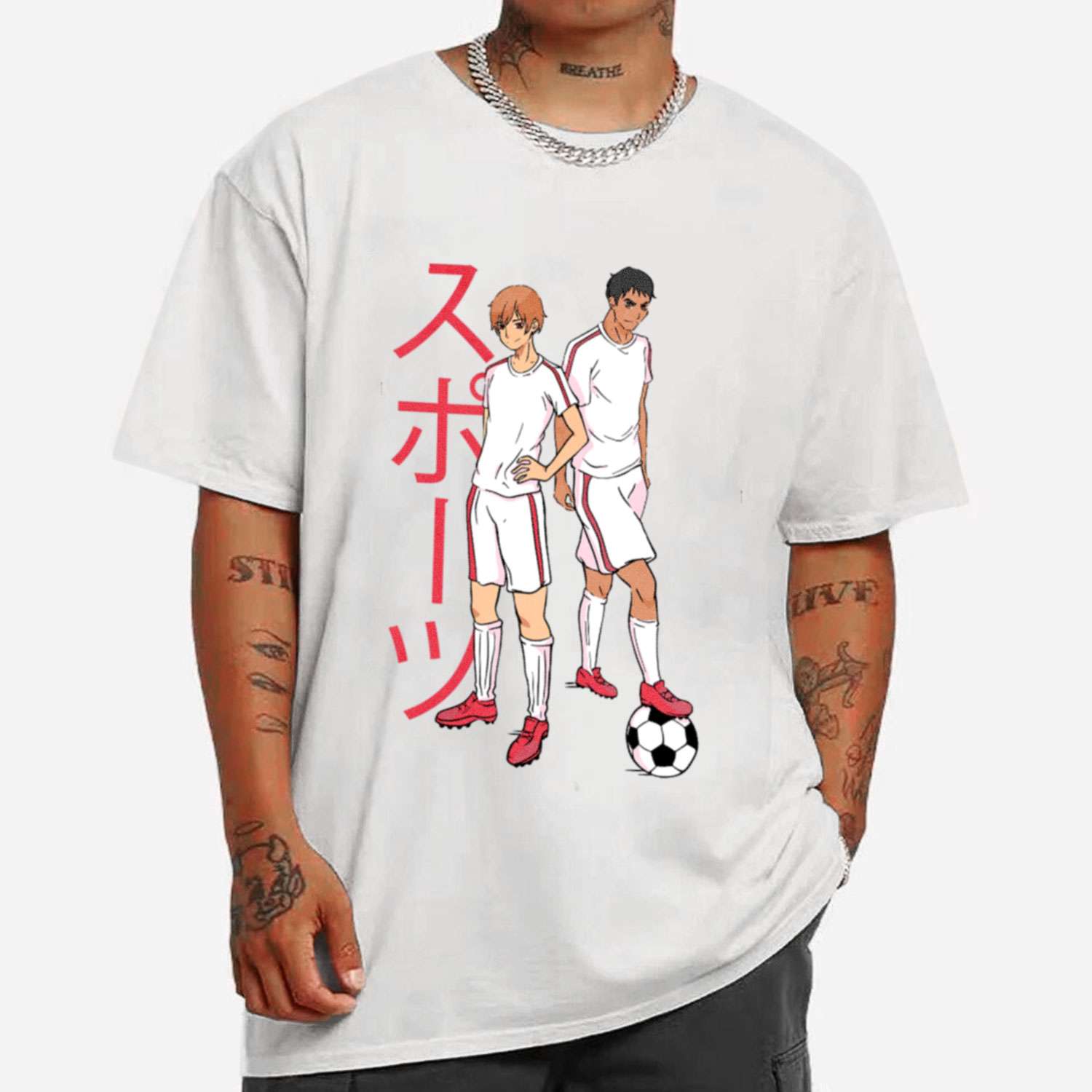 Soccer Anime Boys T-shirt
