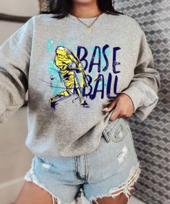 Mockup T Sweatshirt BASE27 Baseball Grunge Colored