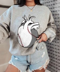 Mockup T Sweatshirt BASE28 Baseball Heart