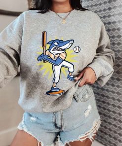 Mockup T Sweatshirt BASE31 Baseball Player Shark