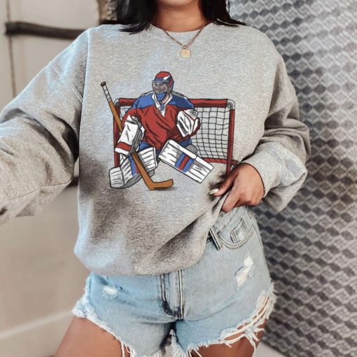 Mockup T Sweatshirt ICEH29 Hockey Goalkeeper