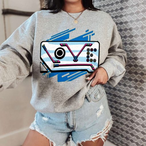 Mockup T Sweatshirt ICEH30 Hockey Love Quote