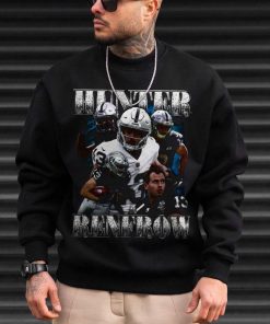 Mockup T Sweatshirt TSBN011 Hunter Renfrow Bootleg Style Las Vegas Raiders