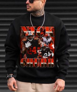 Nick Chubb ShirtNick Chubb Cleveland Football Sweatshirt Vintage