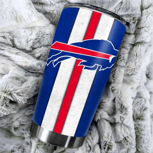 Mockup Tumbler 0 2Side TUMB0104 Buffalo Bills Vintage Straight Skinny Glitter Tumbler