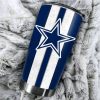 Mockup Tumbler 0 2Side TUMB0109 Dallas Cowboys Vintage Straight Skinny Glitter Tumbler