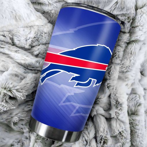 Mockup Tumbler 1 1Side TUMB0304 Buffalo Bills Simple Straight Skinny Glitter Tumbler 1