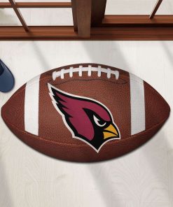 Shaped Mat Mockup 1 DOOR0201 Arizona Cardinals The Duke NFL Ball Shape Doormat 1