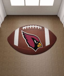 Shaped Mat Mockup 2 DOOR0201 Arizona Cardinals The Duke NFL Ball Shape Doormat 1