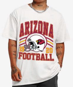 T Shirt MEN 1 DSHLM01 Vintage Sunday Helmet Football Arizona Cardinals T Shirt