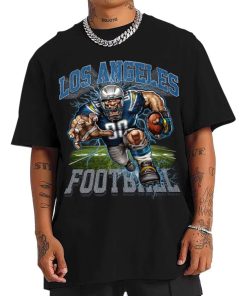 T Shirt Men DSMC01 Mascot Los Angeles Chargers T Shirt