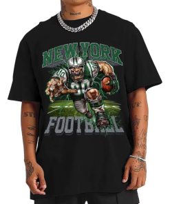T Shirt Men DSMC04 Mascot New York Jets T Shirt