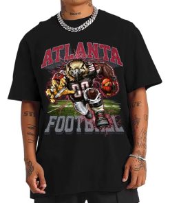 T Shirt Men DSMC07 Freddie Falcon Mascot Atlanta Falcons T Shirt