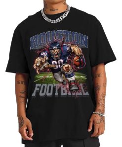 T Shirt Men DSMC18 Toro Mascot Houston Texans T Shirt