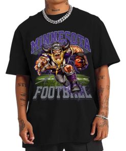 T Shirt Men DSMC24 Viktor Mascot Minnesota Vikings T Shirt
