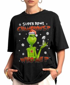 T Shirt Women 0 TSGR07 Grinch Who Me Super Bowl Champions Cincinnati Bengals T Shirt